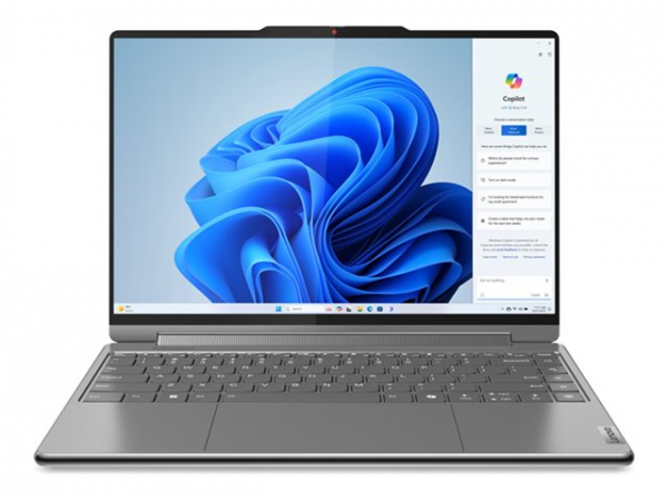Лаптоп LENOVO YOGA 9 2-in-1 Intel Core Ultra 7 155H 14inch 2.8k OLED 120Hz HDR Touch 16GB DDR5 1TB PCIe W11H Cosmic Blue 2y