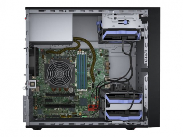 LENOVO ThinkSystem ST50 Xeon E-2226G 6C 3.4GHz 80W 16GB 2666MHz UDIMM 2x S4510 480GB SSD SATA SW RAID 250W No DVD