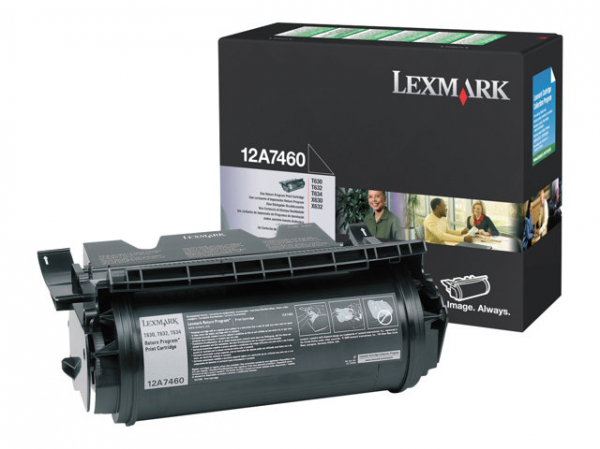 LEXMARK T63X toner cartridge black standard capacity 5.000 pages 1-pack return program LEXMARK T63X toner cartridge black standard capacity 5.000 pages 1-pack return program