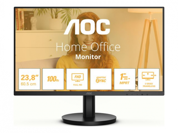 Монитор AOC 24B3HMA2 24inch FHD VA 100Hz normal stand ad sync 1ms MPRT HDMI Монитор AOC 24B3HMA2 24inch FHD VA 100Hz normal stand ad sync 1ms MPRT HDMI
