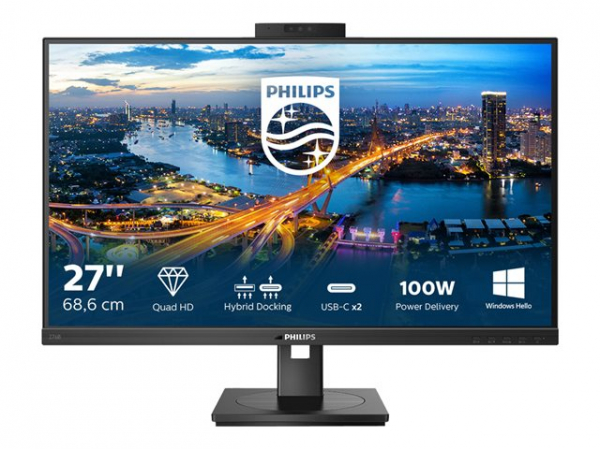 Монитор PHILIPS 276B1JH/00 27inch IPS WLED QHD 2560x1440 16:9 1000:1 300cd/m2 4ms GtG HDMI/ DP USB-C 3.2/USB 3.2/Display Link Монитор PHILIPS 276B1JH/00 27inch IPS WLED QHD 2560x1440 16:9 1000:1 300cd/m2 4ms GtG HDMI/ DP USB-C 3.2/USB 3.2/Display Link