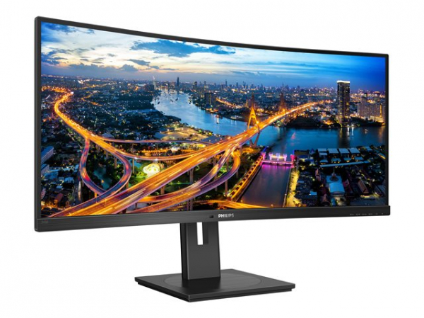 Монитор PHILIPS 345B1C/00 34inch 3440x1440 CURVED VA 5ms GtG HAS DP/HDMI USB HUB Speakers VESA PowerSensor LightSensor