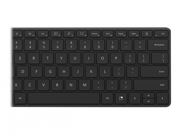 MS Bluetooth Compact Keyboard Eng Intl Euro Hdwr Black QWERTY MS Bluetooth Compact Keyboard Eng Intl Euro Hdwr Black QWERTY