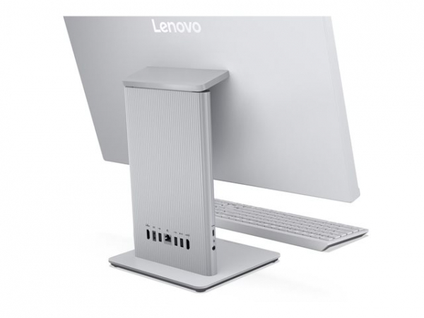 Настолен Компютър LENOVO IdeaCentre AIO Intel Core i3-1315U 23.8inch FullHD AG Touch 16GB DDR5 512GB PCIe DOS Cloud Grey
