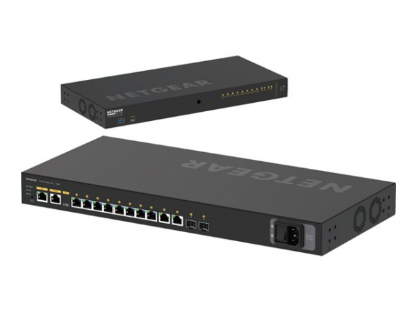NETGEAR M4250 12-Port AV Line PoE+ Switch 125W 2x1G 2xSFP Managed Switch