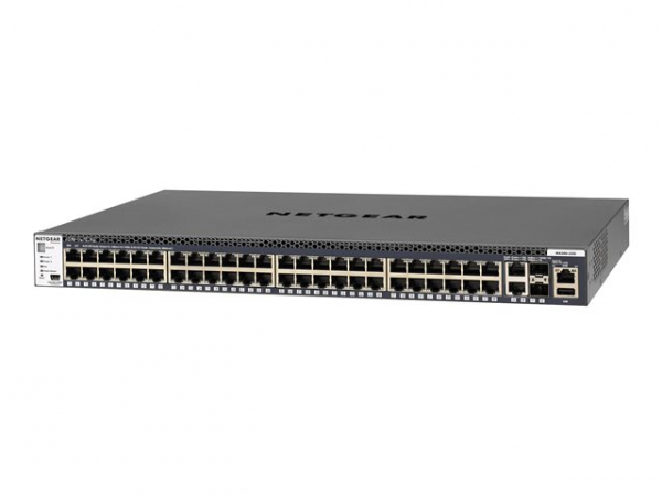 NETGEAR M4300-52G Stackable Managed Switch with 48x1G and 4x10G incl. 2x10GBASE-T and 2xSFP+ Layer 3