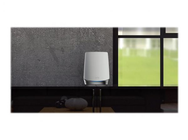 NETGEAR Orbi Whole Home Tri-Band Mesh WiFi 6 System AX4200 Router With 2 Satellite Extenders