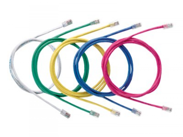 NetKey™ Cat 5e UTP patch cord yellow, 1m, RoHS complaint NetKey™ Cat 5e UTP patch cord yellow, 1m, RoHS complaint