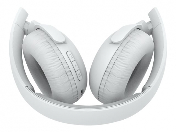 Philips Bluetooth Wireless on-ear Headphones, 32 mm drivers/closed-back, white