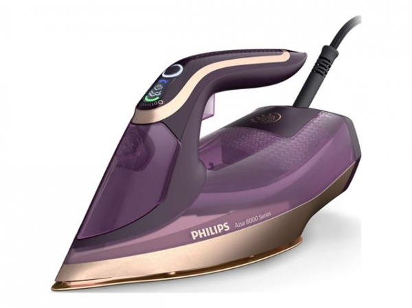 PHILIPS Steam iron Series 8000 80g/min 260g steam boost Ceramic soleplate 3000W Purple