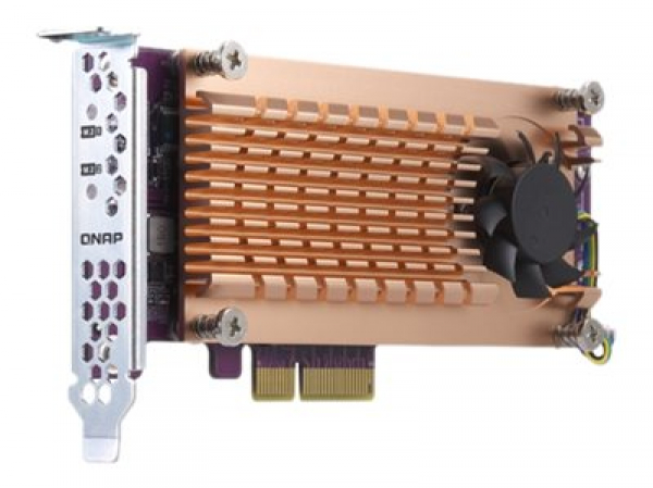 QNAP Dual M.2 PCIe SSD expansion card for x73 TS-x77 TVS-x82 TS-x80U TS-x80U-SAS TS-1685 TS-x85U