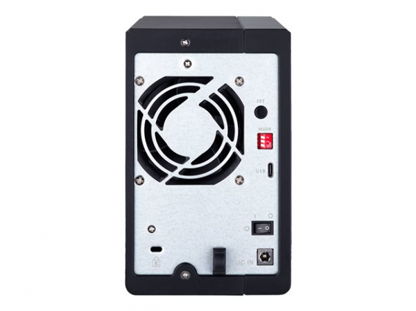 QNAP TR-002 2 Bay USB Type-C Direct Attached Storage with Hardware RAID