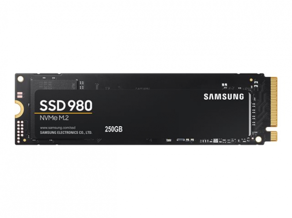 SAMSUNG SSD 980 250GB M.2 NVMe PCIe 3.0 2.900MB/s read 1.300MB/s write