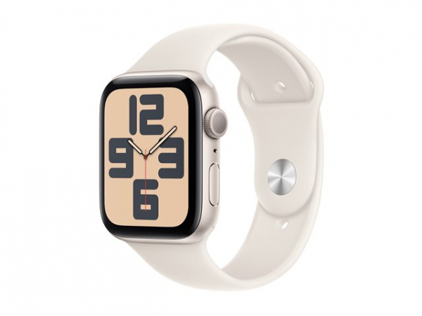 Смартчасовник APPLE Watch SE2 v3 GPS 44mm Starlight Alu Case with Starlight Sport Band ML