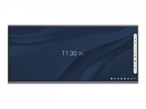 VIEWSONIC IFP105UW 105inch 40 points touch 7H 5120x2160 400nits 4000:1 8G RAM/128GB Storage OPS x1 Wi-Fi slot x1 HDMI-IN
