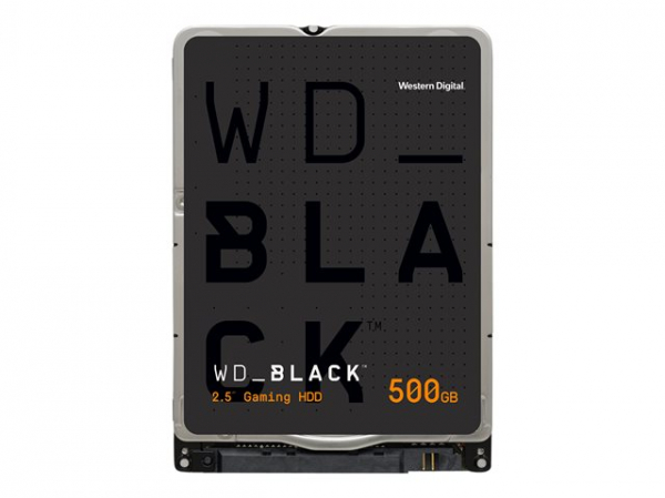 WD Black Mobile 500GB HDD 7200rpm SATA serial ATA 6Gb/s 64MB cache 2.5inch 7mm Heigth RoHS compliant internal Bulk