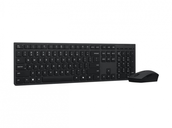 LENOVO Professional Wireless Rechargeable Keyboard and Mouse Combo AI - Bulgarian