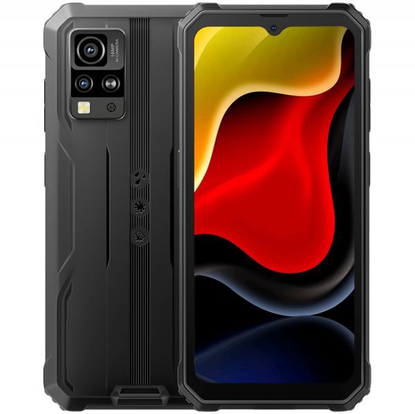 Смартфон Blackview BL4800 SE 6.56inch HD+ IPS 720*1612 90Hz, UMS9320E T615 Octa-core 1.8GHz, 4GB RAM & 64GB ROM, 8MP Front/Rear 16MP camera, 5100mAh battery, Android 15, Black