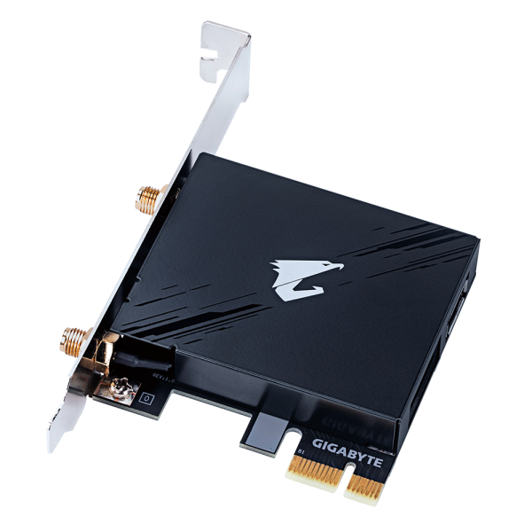Безжична карта GIGABYTE AORUS WIFI 7 5800Mbps, Bluetooth 5.3 Безжична карта GIGABYTE AORUS WIFI 7 5800Mbps, Bluetooth 5.3