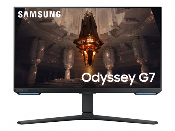 Монитор SAMSUNG Odyssey G7 LS28BG700EPXEN 28inch UHD IPS 144Hz 1ms GTG Flat 300cd/m2 1000:1 DisplayPort