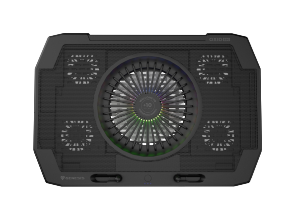 Genesis Laptop Cooling Pad Oxid 850 15.6-17.3 5 Fans, Led Light