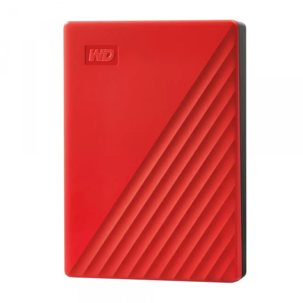 HDD External WD My Passport (4TB, USB 3.2) Red