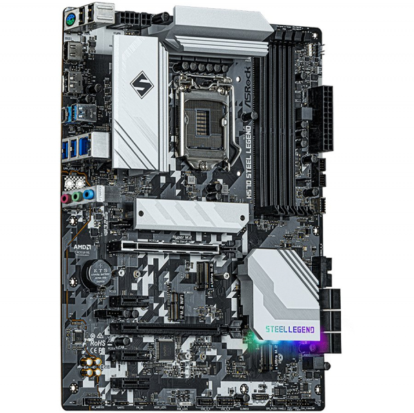 ASROCK Main Board Desktop Intel H570 chipset (S1200, 4x DDR4, 2x PCIe x16, 3x PCIe x1, 6x SATA3 , 2x M.2, 1x HDMI, 1x DP, 4x USB 3.2, 2x USB 2.0) ATX.