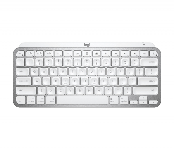 LOGITECH MX Keys Mini For MAC Bluetooth Illuminated Keyboard - PALE GREY - US INT'L