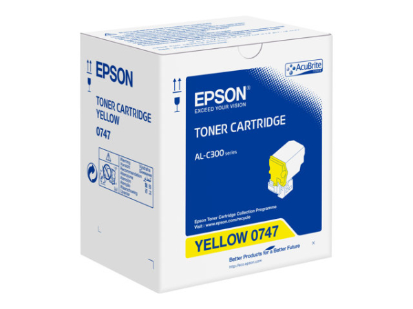 EPSON AL-C300 toner cartridge yellow standard capacity 1-pack EPSON AL-C300 toner cartridge yellow standard capacity 1-pack