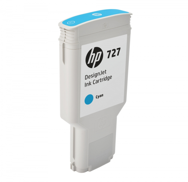 HP 727 original 300-ml Ink cartridge F9J76A Cyan HP 727 original 300-ml Ink cartridge F9J76A Cyan