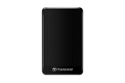 Transcend 2TB StoreJet 2.5" A3, Portable HDD, USB 3.1, Black