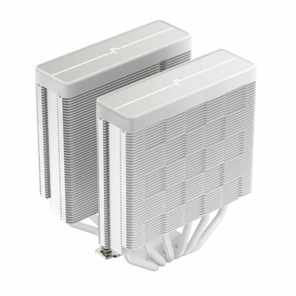 DeepCool охладител CPU Cooler AG620 WH - Addressable RGB V2, Dual-Tower - LGA1700/AM5