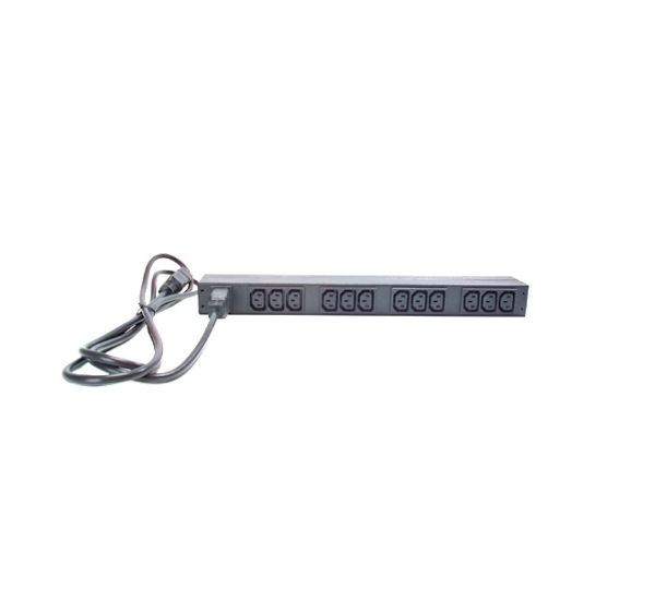 APC Rack PDU, Basic, 1U, 16A, 208/230V, (12) C13