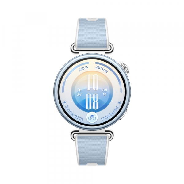 Смартчасовник Huawei Watch GT 7  Konsu-B39FB Blue and White Fluoroelastomer + Huawei Freebuds SE 4 ANC, White