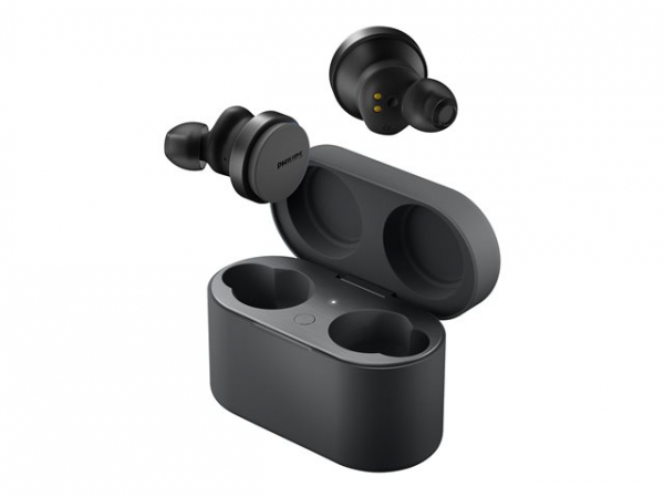 PHILIPS earbuds True Wireless ANC Pro+ charging case black
