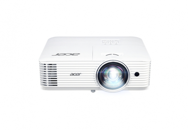 Acer Projector H6518STi, DLP, Short Throw, FHD (1920x1080), 3500 ANSI Lumens, 10 000:1, 1x, 3D ready, HDMI 2x1.4, VGA in, DC Out (5V/1A,USB Type A), RS232, Audio in/out, Wireless dongle included, Speaker 3W, Bag, 2.95kg, 2Y, White Acer Projector H6518STi, DLP, Short Throw, FHD (1920x1080), 3500 ANSI Lumens, 10 000:1, 1x, 3D ready, HDMI 2x1.4, VGA in, DC Out (5V/1A,USB Type A), RS232, Audio in/out, Wireless dongle included, Speaker 3W, Bag, 2.95kg, 2Y, White