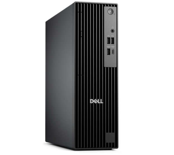 Настолен Компютър Dell Pro Slim QCS1255, AMD Ryzen 5 8600G (16 TOPS NPU, 6 cores, up to 5.0GHz), 16 GB: 1 x 16 GB, DDR5, up to 4800 MT/s, 512GB SSD, Integrated Graphics, Wi-Fi 6, Keyboard&Mouse, 180W, Ubuntu, 3Y PS