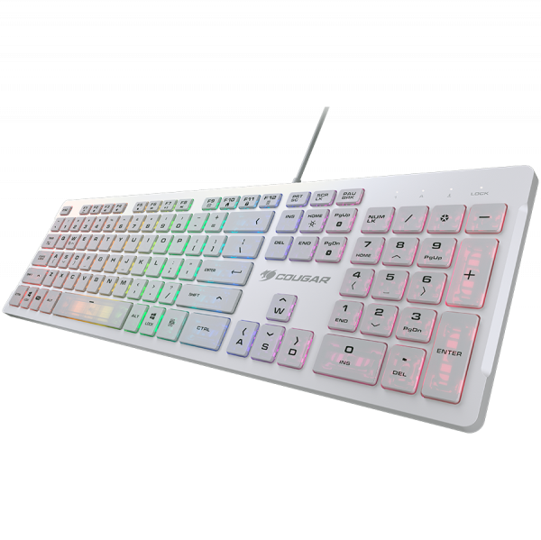 COUGAR VANTAR S Gaming Keyboard, White