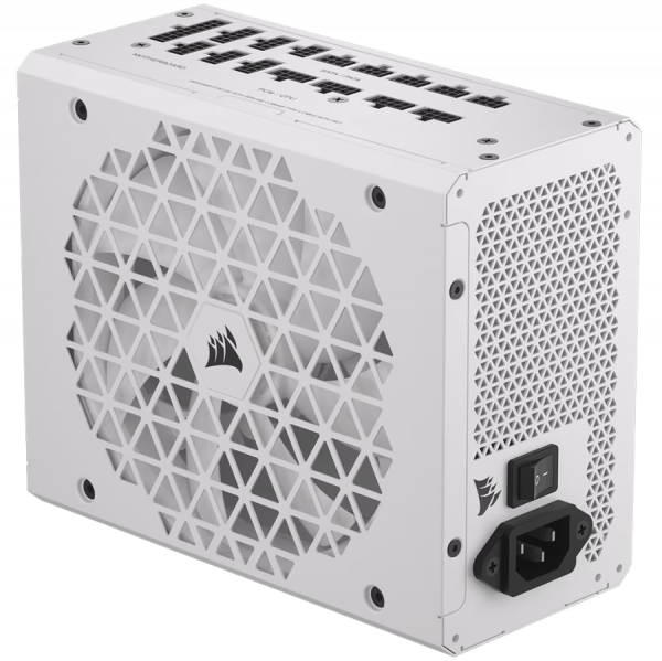 CORSAIR RM1200x Shift White, 1200 Watt, 80 PLUS GOLD, Fully Modular