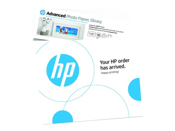 HP Advanced Photo Paper Gloss 4x12 in 10 x 30.5 cm - 10 sheets HP Advanced Photo Paper Gloss 4x12 in 10 x 30.5 cm - 10 sheets