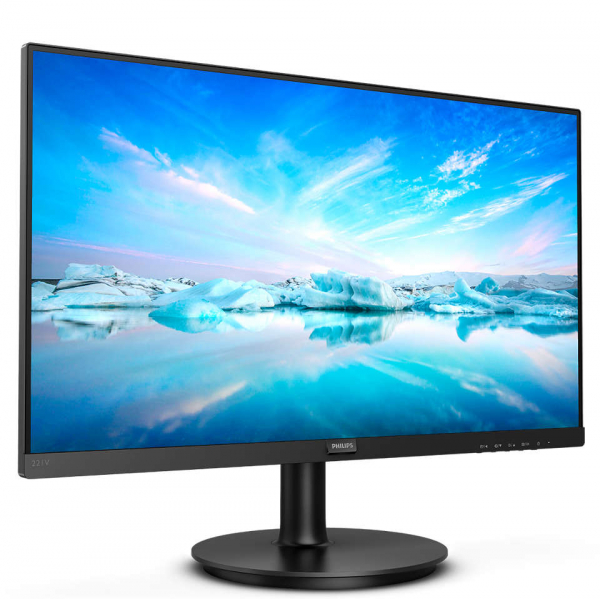 Монитор Philips 221V8/00 21.5" LED, VA panel, 16:9, 1920x1080, 4ms, 200cd/m2, 4000:1, HDMI, VGA
