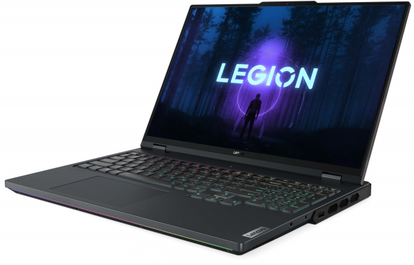 Лаптоп LENOVO Legion Pro 7 Intel Core Ultra 9 275HX 16inch WQXGA OLED 500N 240Hz HDR 64GB DDR5 2TB PCIe RTX5090 24GB NoOS Eclipse Black