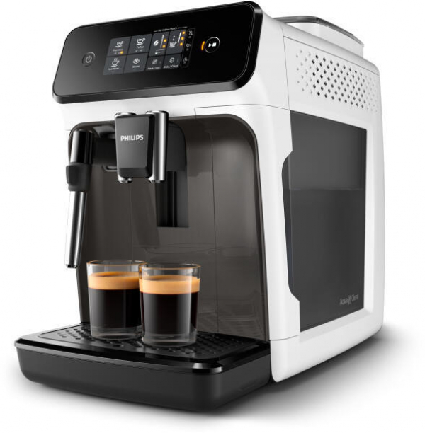 PHILIPS Fully automatic espresso machine 1200 series white